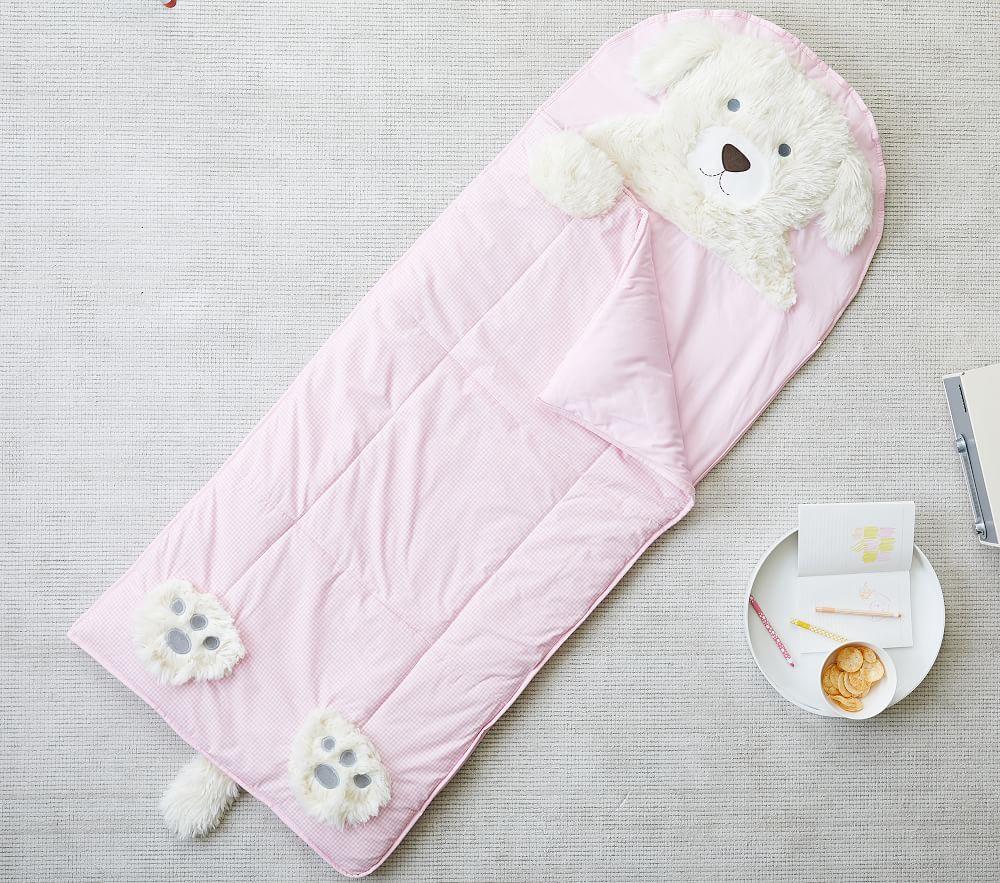 Shaggy Head Puppy Sleeping Bag